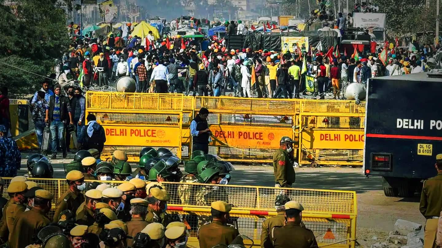 Farmers' protest: Key Delhi borders stay closed; traffic diverted