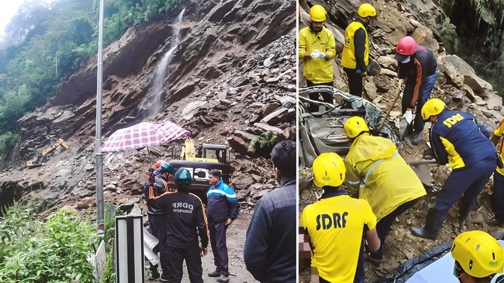 Uttarakhand: 5 Kedarnath pilgrims dead after landslide debris hit car
