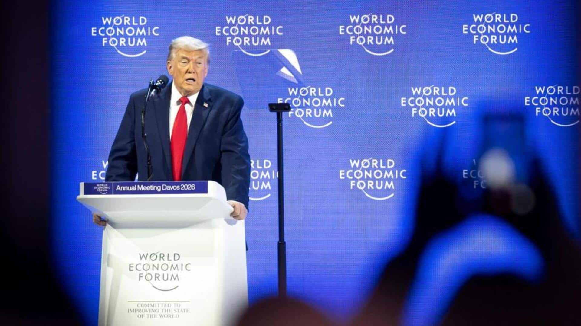 'Europe no longer recognizable': Trump at Davos 