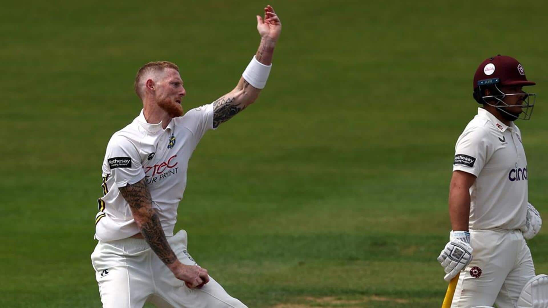 County Championship: How did Ben Stokes and Gus Atkinson fare?