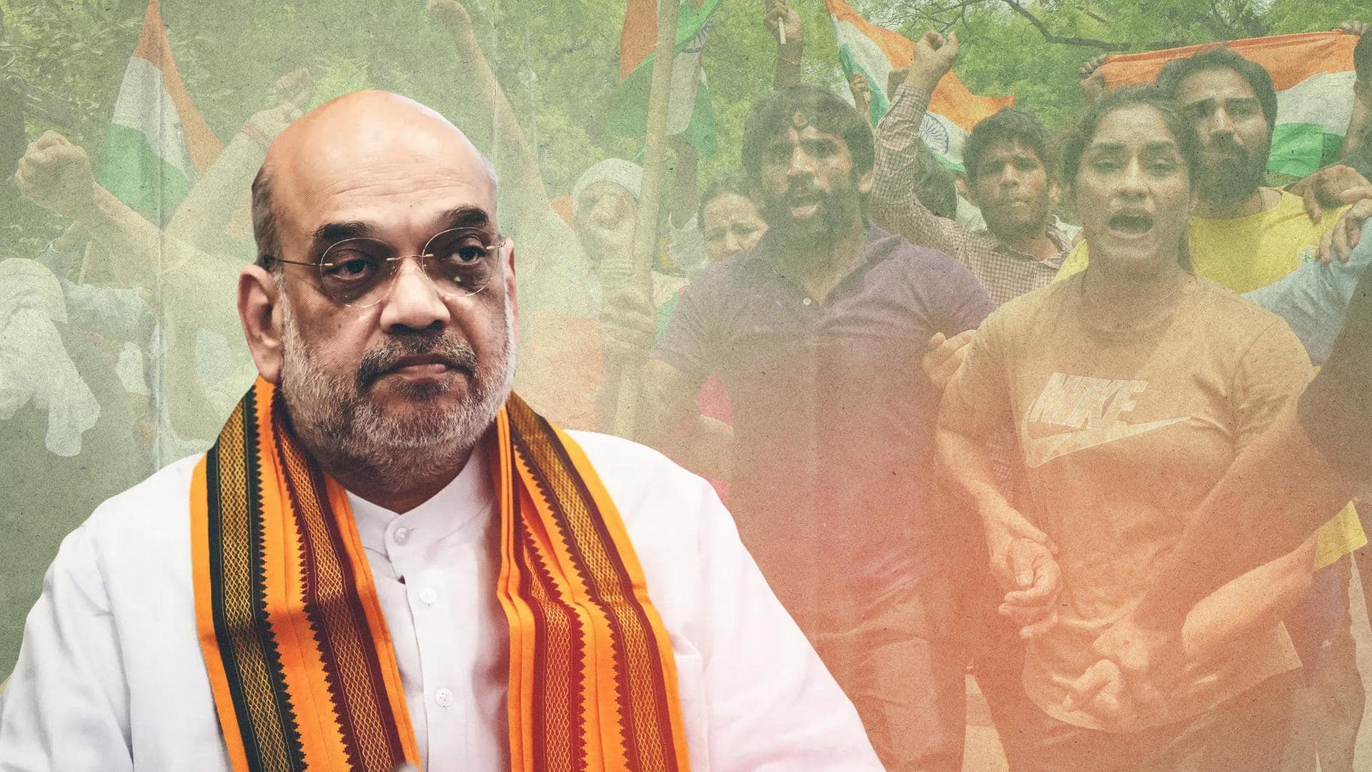 Protesting wrestlers met Amit Shah last week, shared concerns: Report