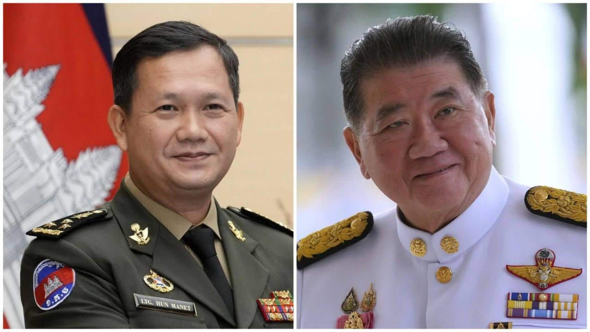 Thai, Cambodian PMs to meet today after Trump's intervention Thai, Cambodian PMs to meet today after Trump's intervention