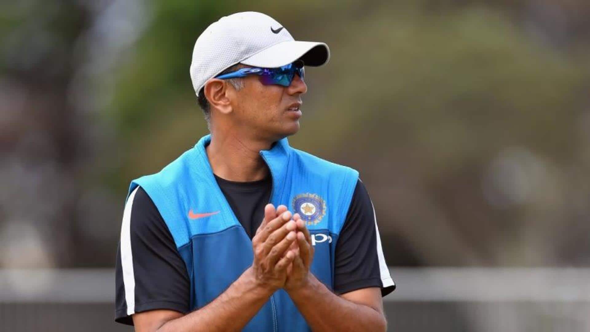 Rahul Dravid's son Anvay picked in India's U-19 squad