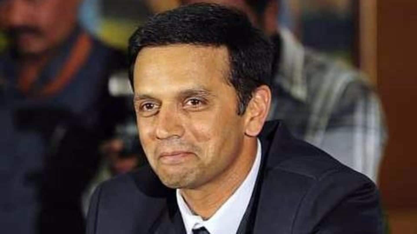Rahul Dravid declines honorary doctorate; says wants to earn it
