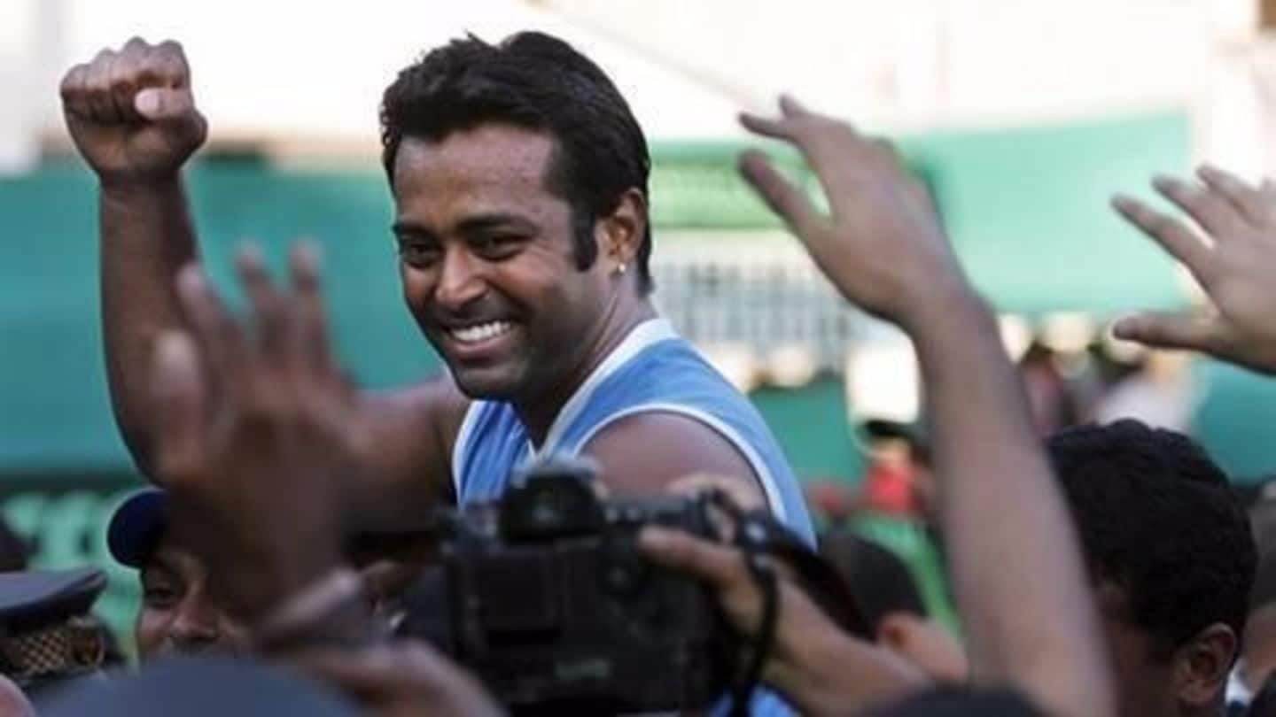 Indian team for Davis Cup announced; Paes dropped
