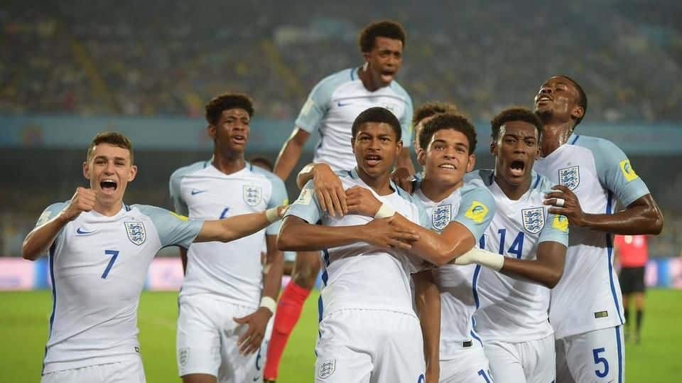 England win the 2017 FIFA U-17 World Cup