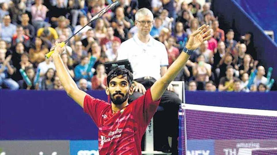 Srikanth goes past Prakash Padukone and coach Gopichand Srikanth goes past Prakash Padukone and coach Gopichand