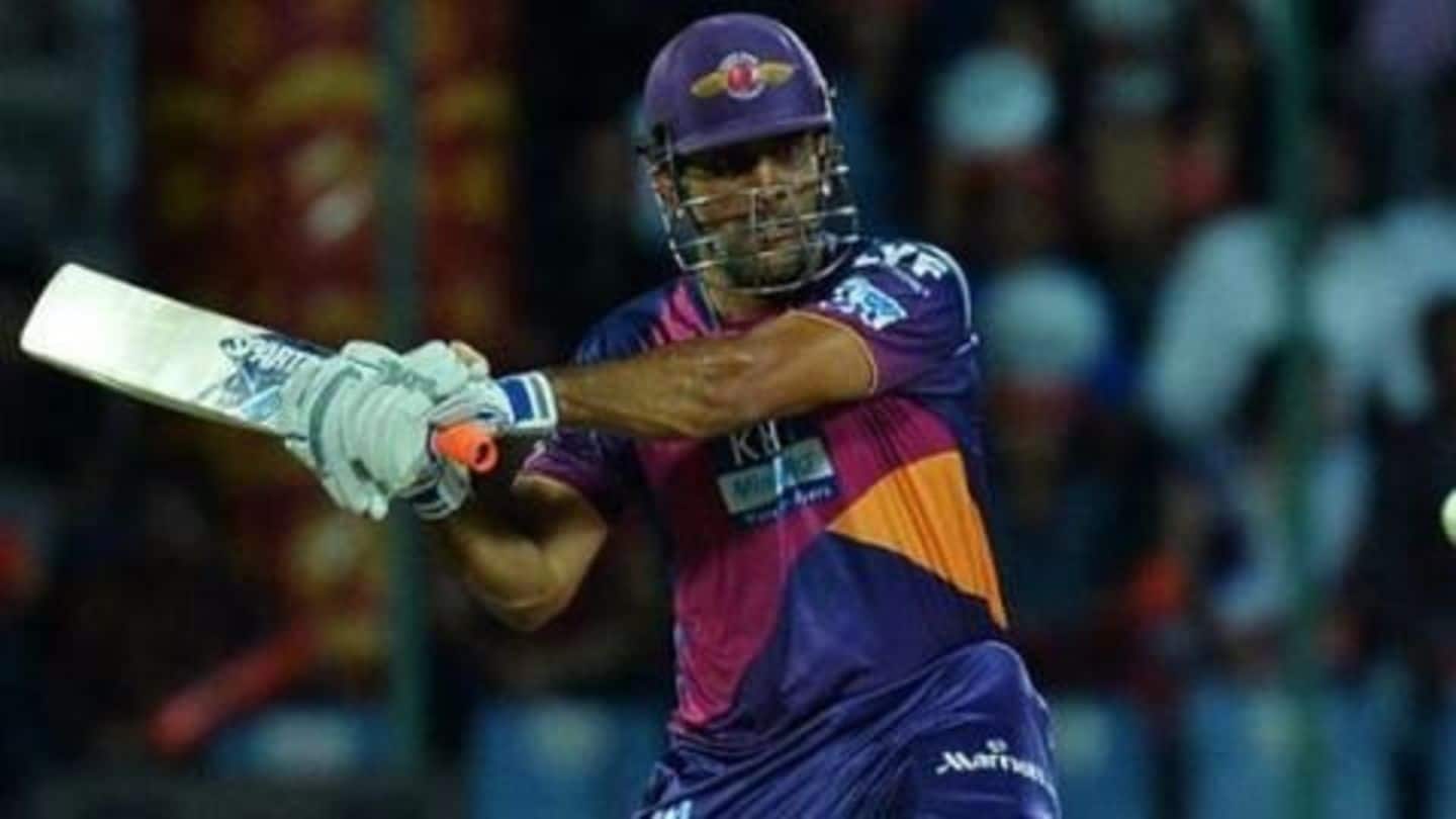IPL: Dhoni guides RPS to a victory against SRH