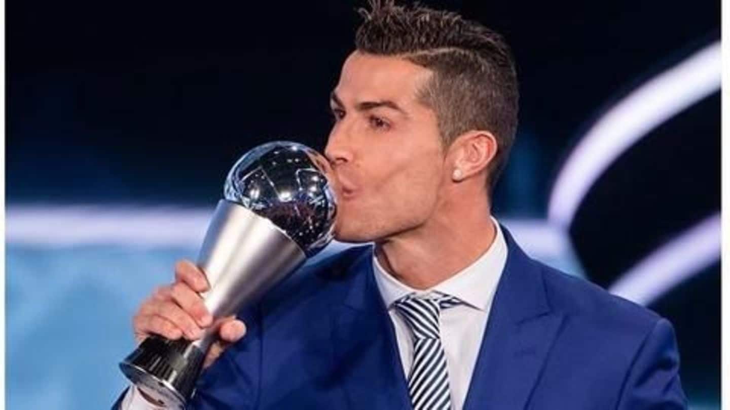 Cristiano Ronaldo named 'The Best FIFA Men's Player 2016'