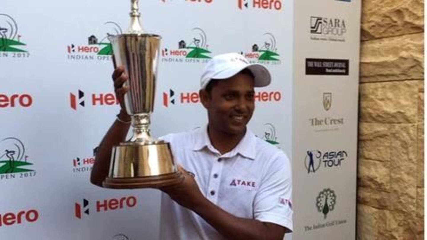 Golf: SSP Chawrasia wins Indian Open for the second time