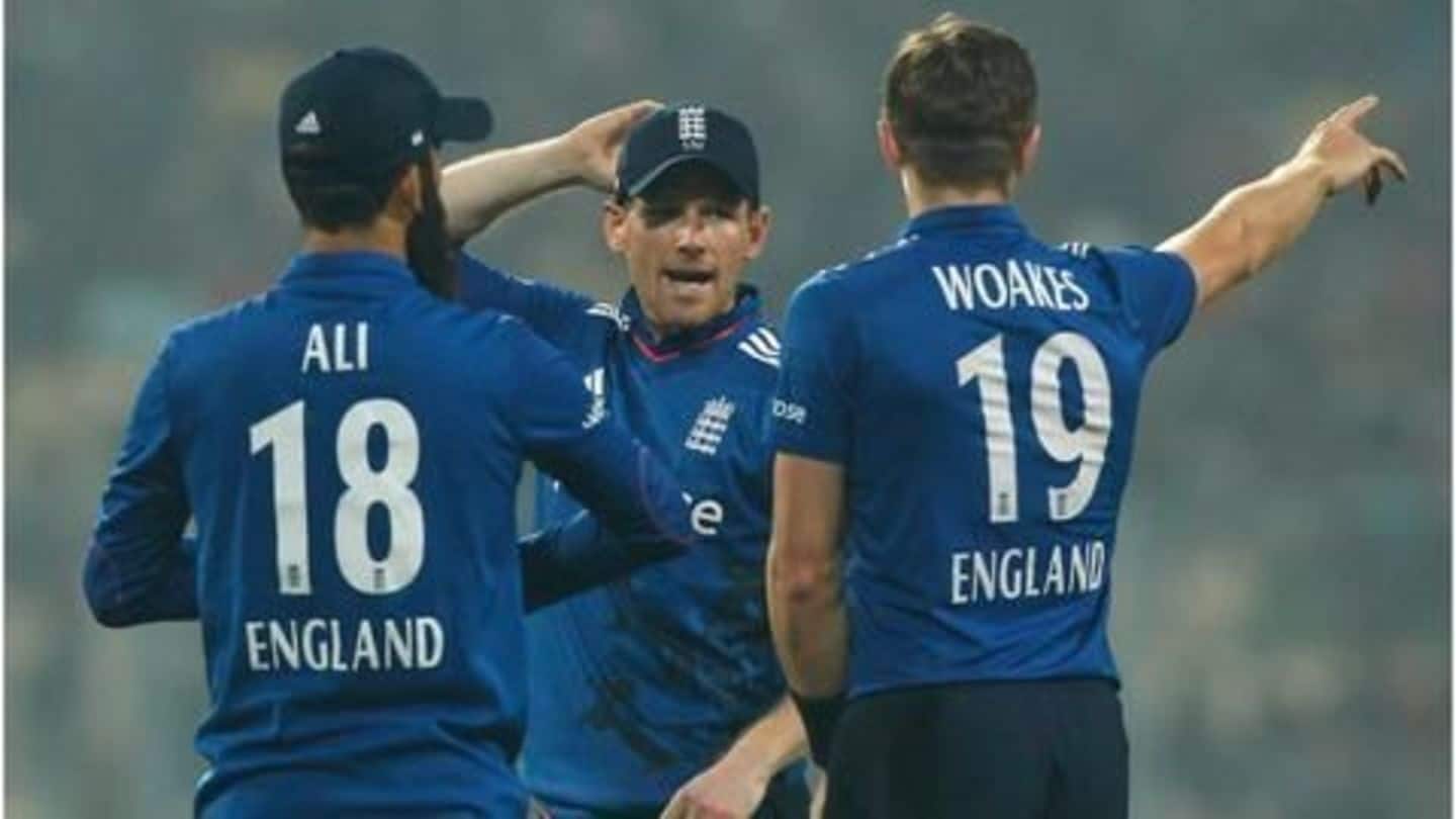 Consolation win for England; win by 5 runs