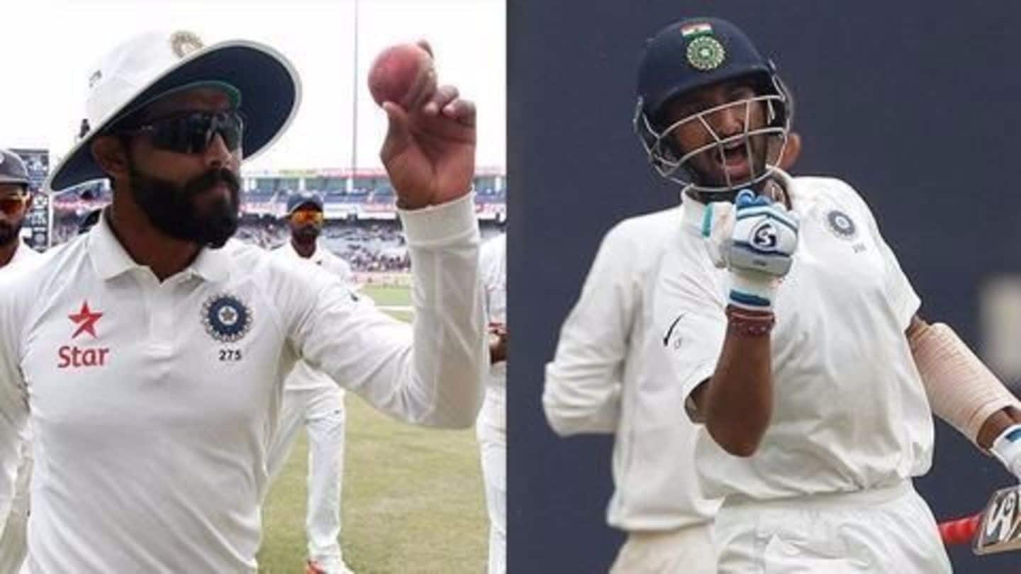 ICC Test Rankings: Jadeja, Pujara grab best spots