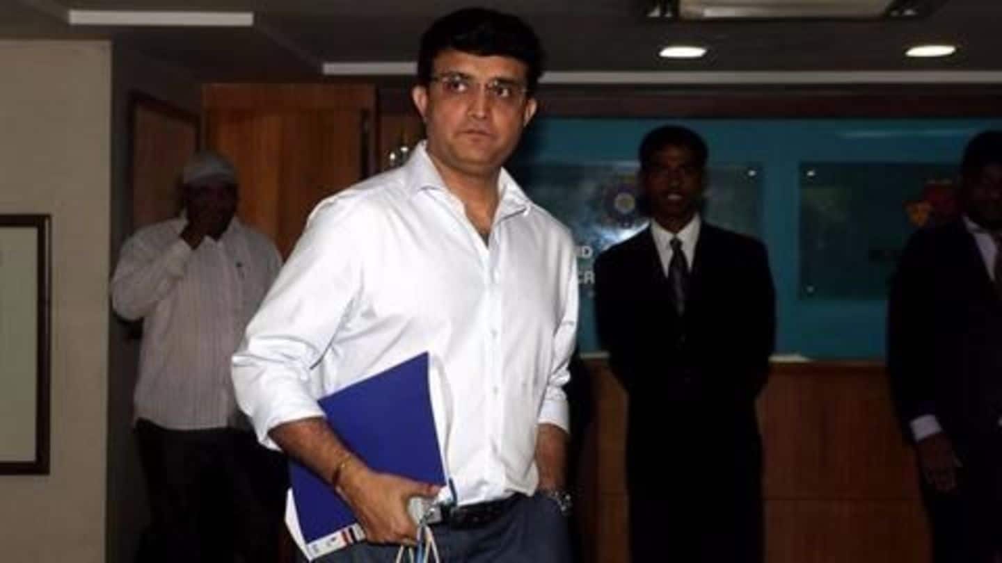 'Cooling off' period comes between Sourav Ganguly and BCCI chair