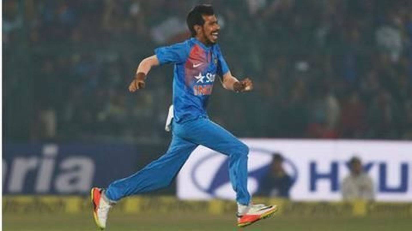 Chahal's six wickets help India defeat England in third T20