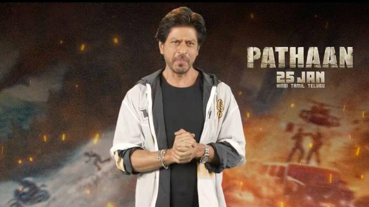 SRK confirms 'Pathaan' promotion at FIFA 2022 World Cup final