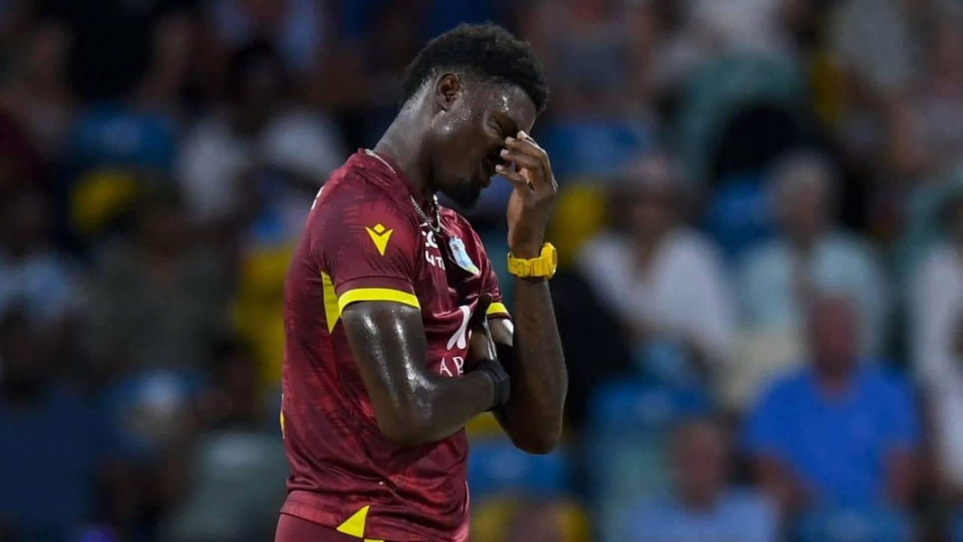 Darren Sammy criticizes Joseph's conduct in 3rd ODI against England