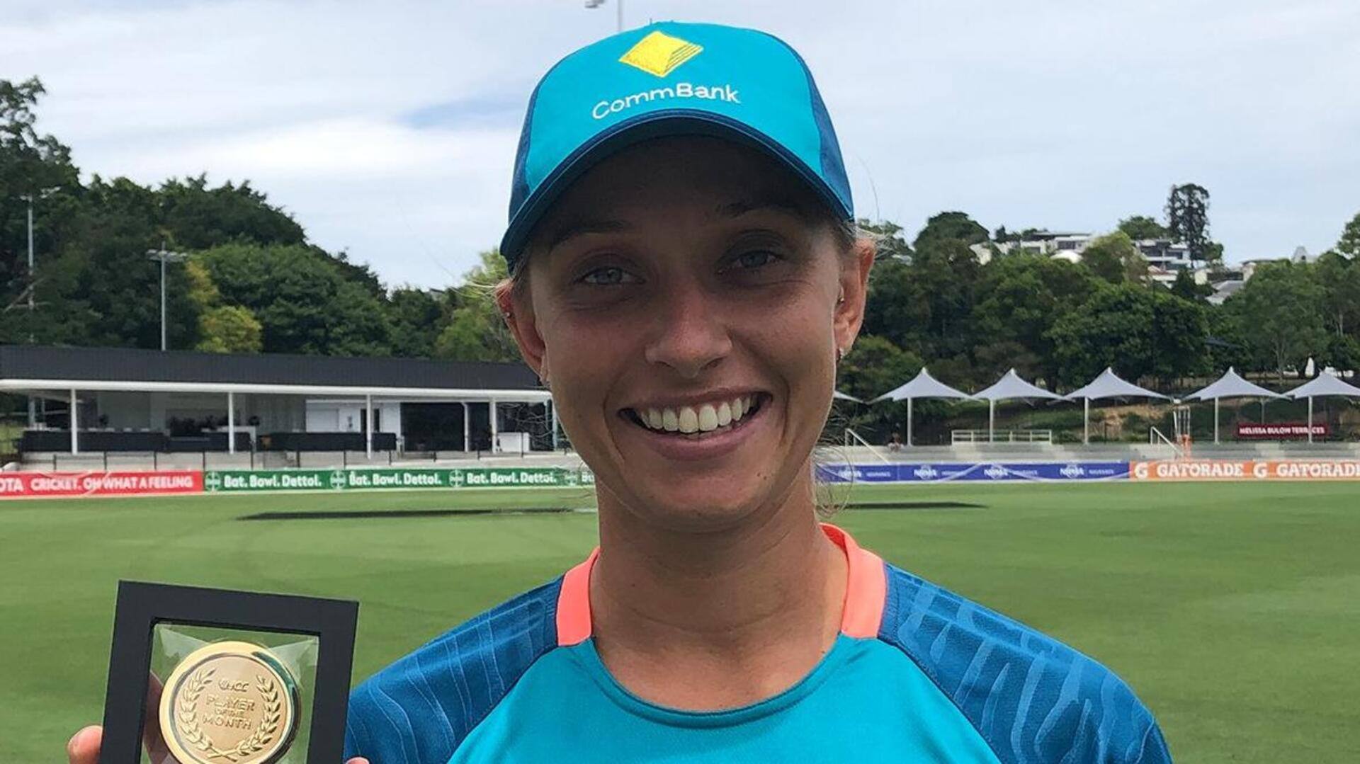 Ashleigh Gardner becomes sixth Australian bowler with 100 WODI scalps