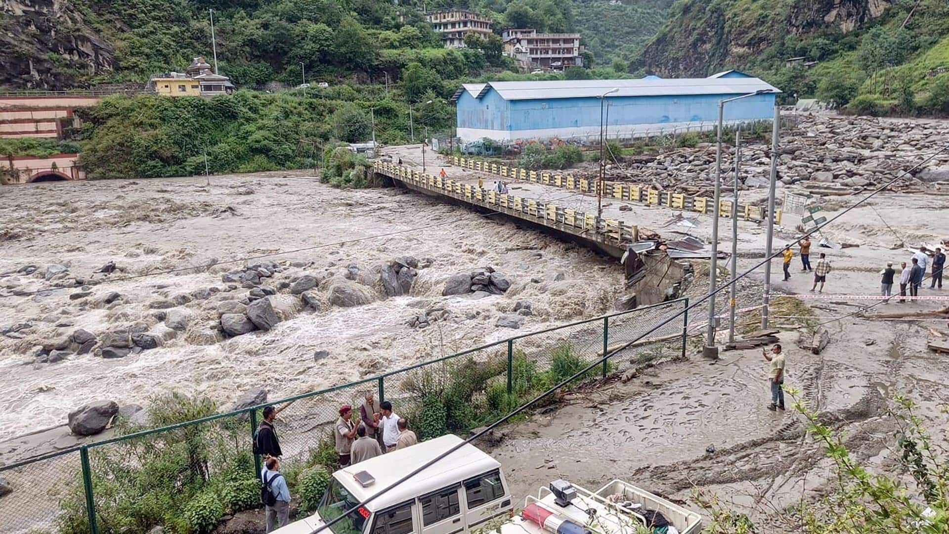 Himachal Pradesh: 5 dead, many missing after cloudbursts Himachal Pradesh: 5 dead, many missing after cloudbursts