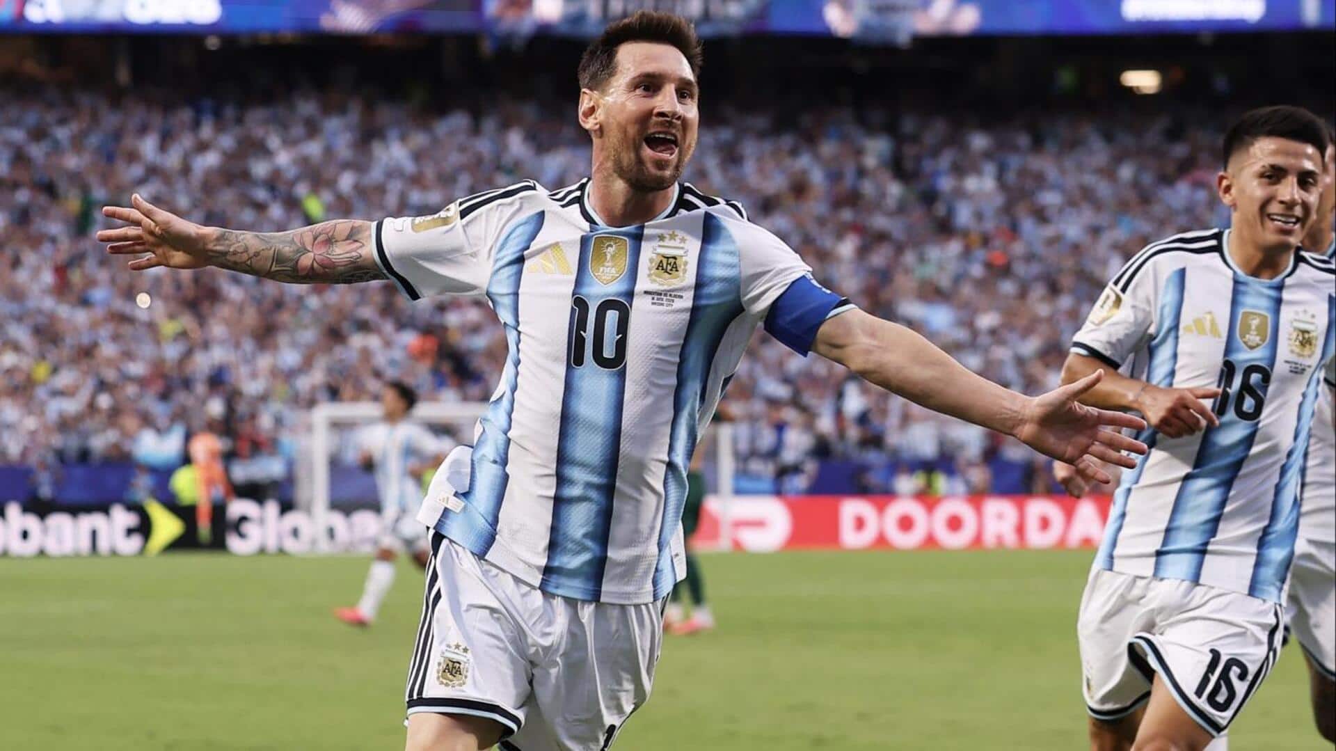 Lionel Messi becomes leading goal scorer in FIFA WC history