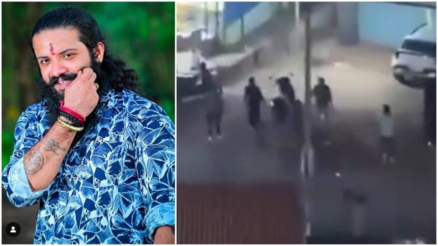 Tension in Mangaluru after ex-Bajrang member knifed by 5 men Tension in Mangaluru after ex-Bajrang member knifed by 5 men
