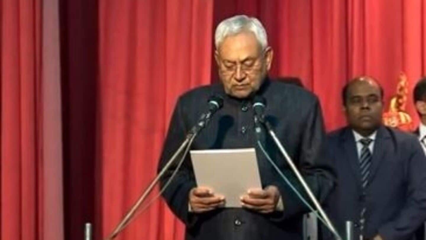 How many times has Nitish Kumar been Bihar CM 