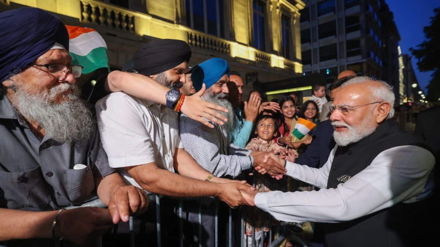 Modi arrives in Paris after attending G7 Summit