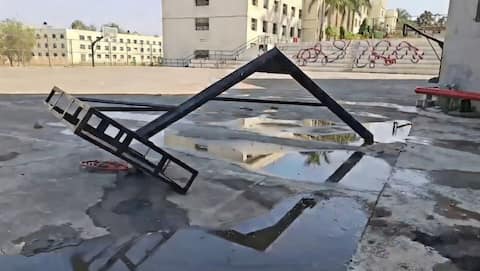 Marine engineering student dies after basketball pole falls on him 