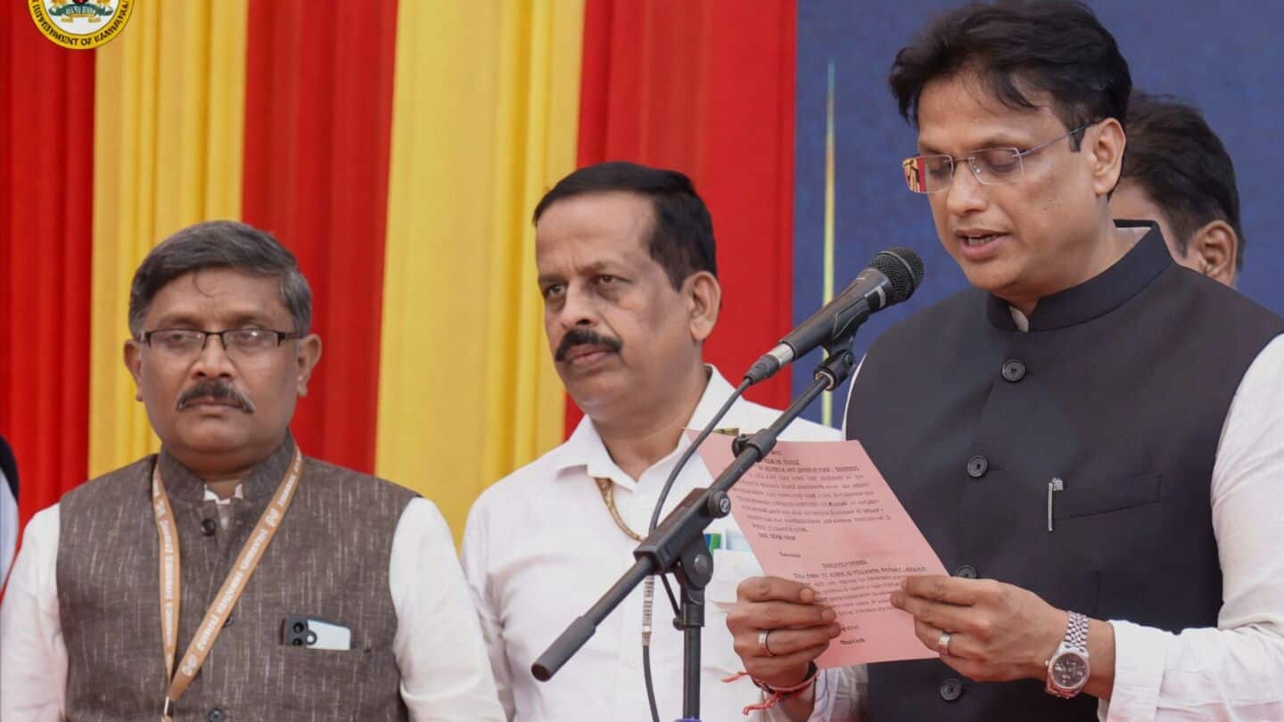 Karnataka Cabinet expansion drama: 20 ministers take oath, 2 resign 