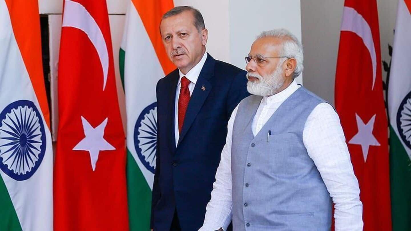 'Ask Pakistan to end support to terrorism': India tells Turkey 'Ask Pakistan to end support to terrorism': India tells Turkey
