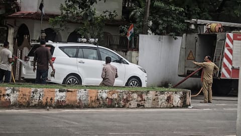 Fire brigade washes BJP MLA's vehicle in MP; triggers row 