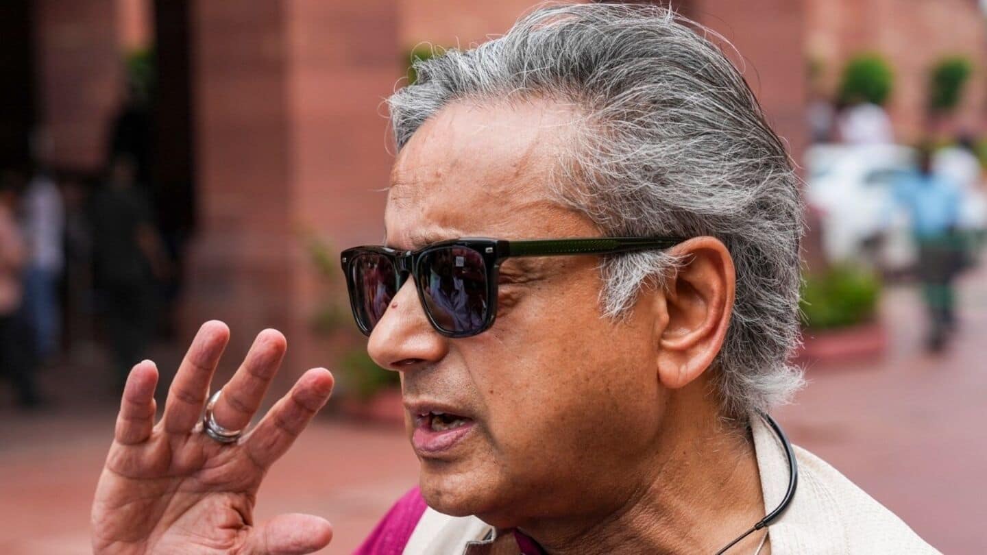 'If they're going to…': Tharoor demands 50% tariff on US 'If they're going to…': Tharoor demands 50% tariff on US