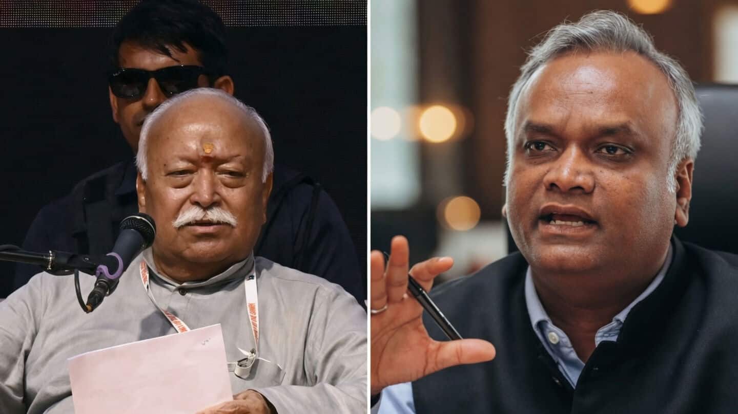 Priyank Kharge seeks RSS's registration, finance disclosure: Mohan Bhagwat replies 
