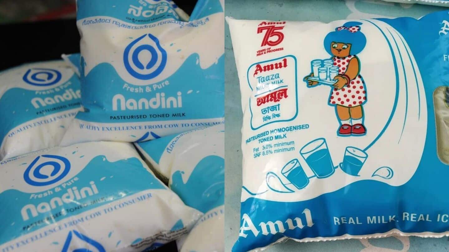 Amul v/s Nandini again; this time over kiosks in Bengaluru Amul v/s Nandini again; this time over kiosks in Bengaluru