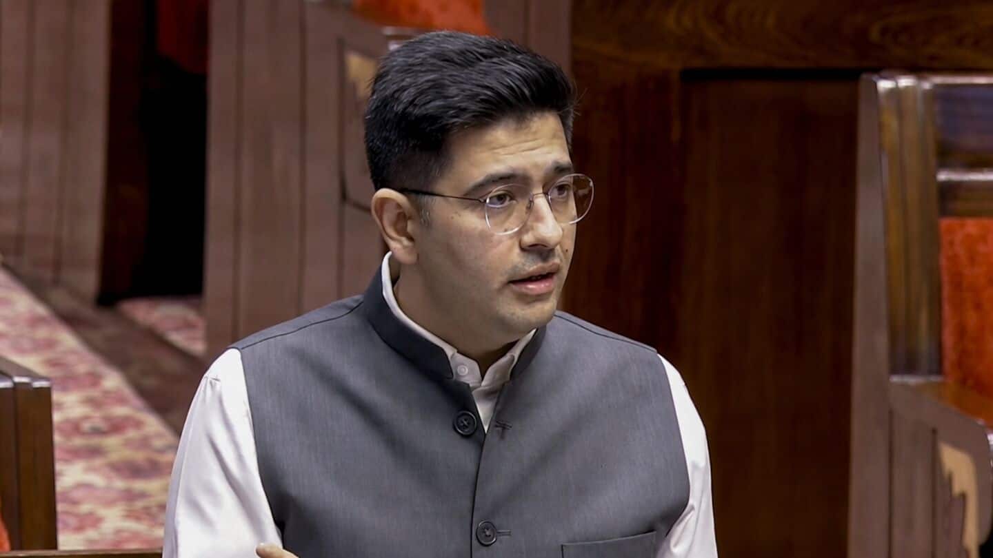 Raghav Chadha's name deleted from electoral rolls under ECI's SIR 