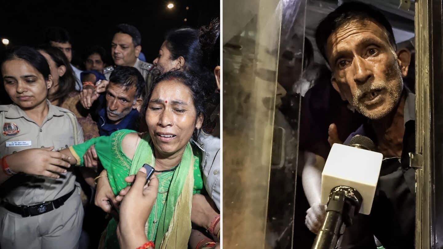 Ankita Bhandari's parents detained in Delhi; mother threatens hunger strike 