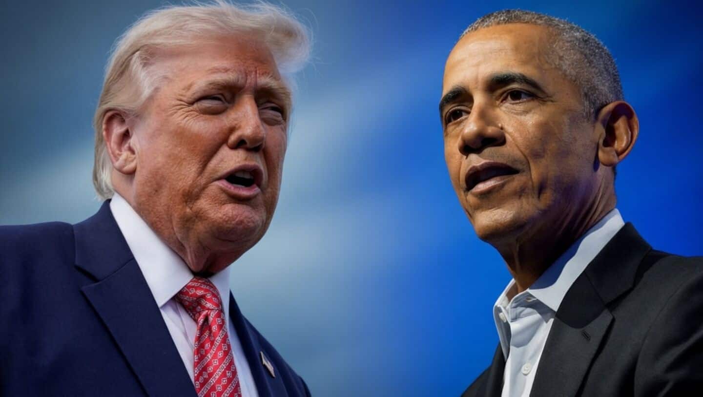 Trump attacks Obama with fake quote and conspiracy theories 