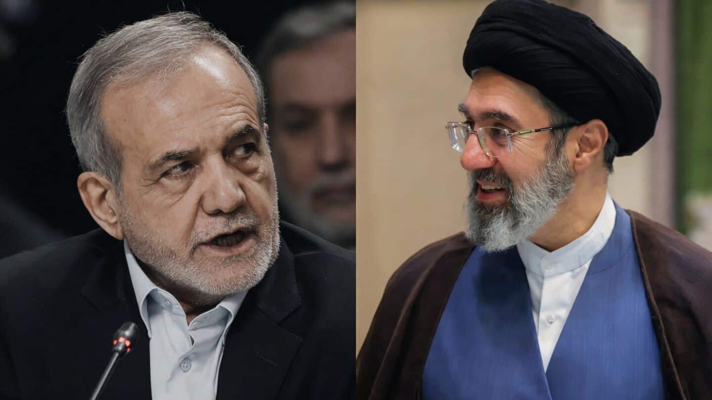 Iran's president claims communication with Mojtaba Khamenei becoming 'very difficult'