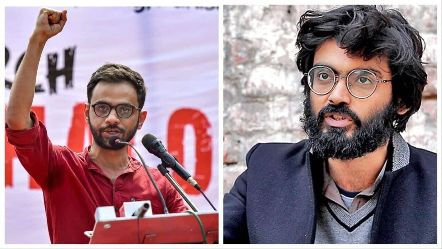 Umar Khalid, Sharjeel Imam denied bail; 5 others get relief 