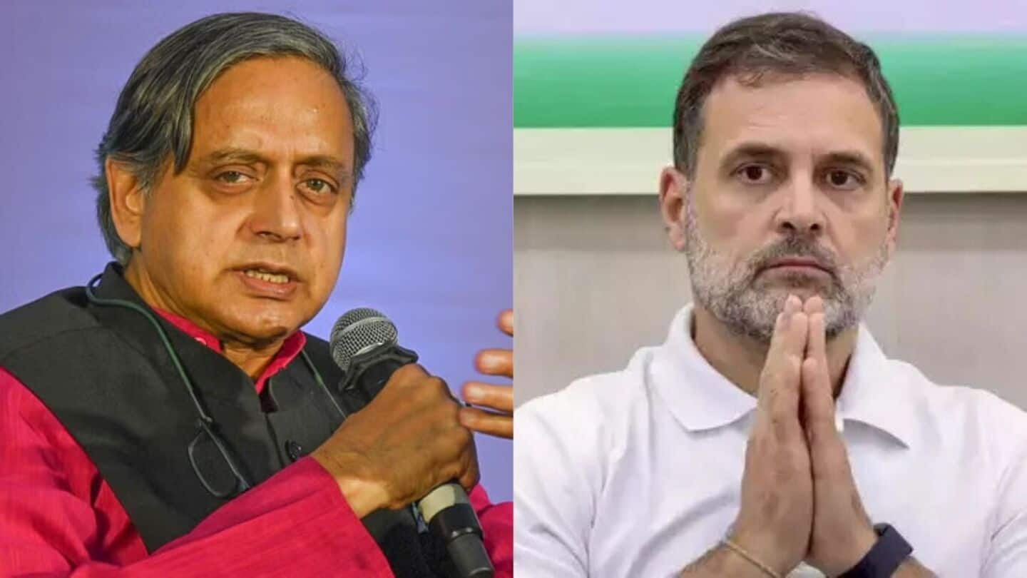 Tharoor skips Rahul Gandhi-led Congress MPs' meet for 3rd time  
