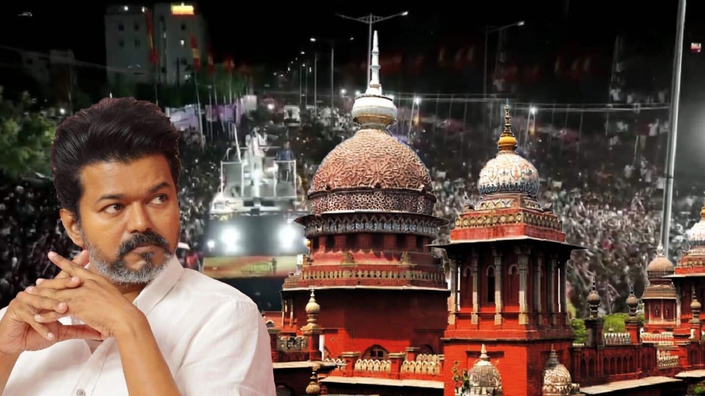 Madras HC allows temporary jobs for Karur stampede victims' families