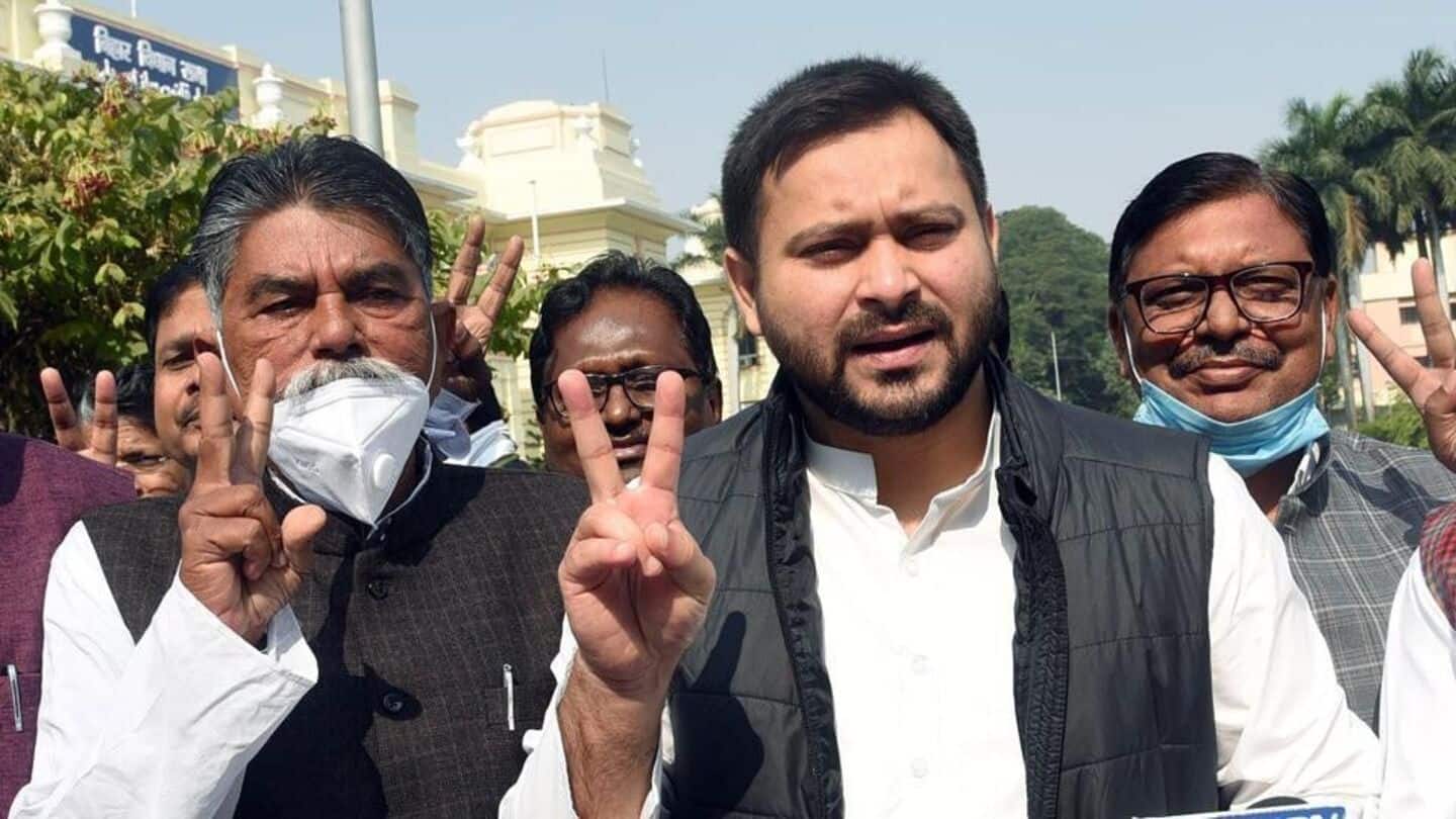 Seat-sharing dilemma to make Tejashwi campaign against his party candidate Seat-sharing dilemma to make Tejashwi campaign against his party candidate