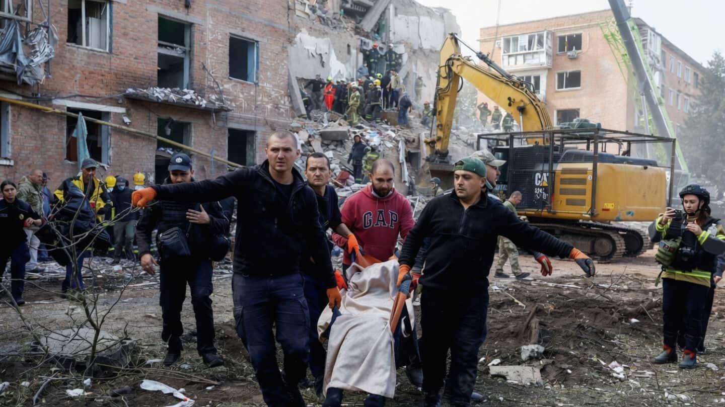 3 one-year-old Ukrainian children among 28 killed in Russian strikes 