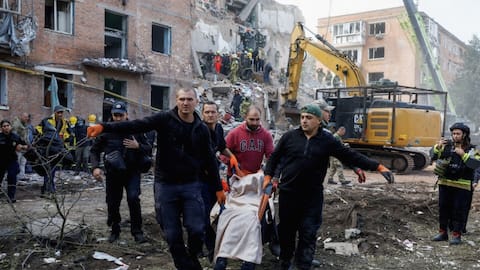 3 one-year-old Ukrainian children among 28 killed in Russian strikes 