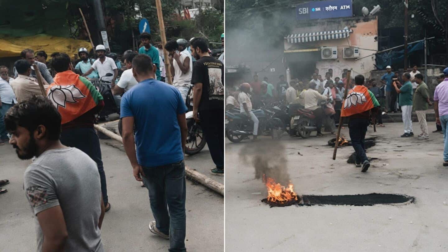 Roads blocked, tires burned: Ranchi protest against student crackdown intensifies 