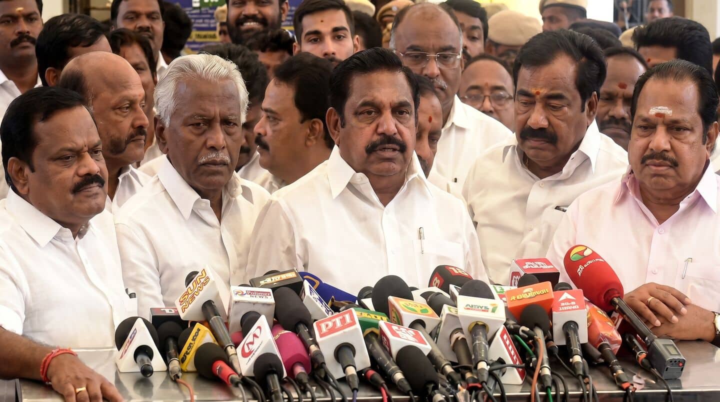 AIADMK split deepens as 3 MLAs join Vijay's TVK 