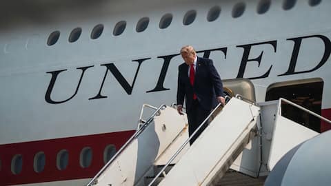 Trump confirms secret plane switch amid Iran threat 