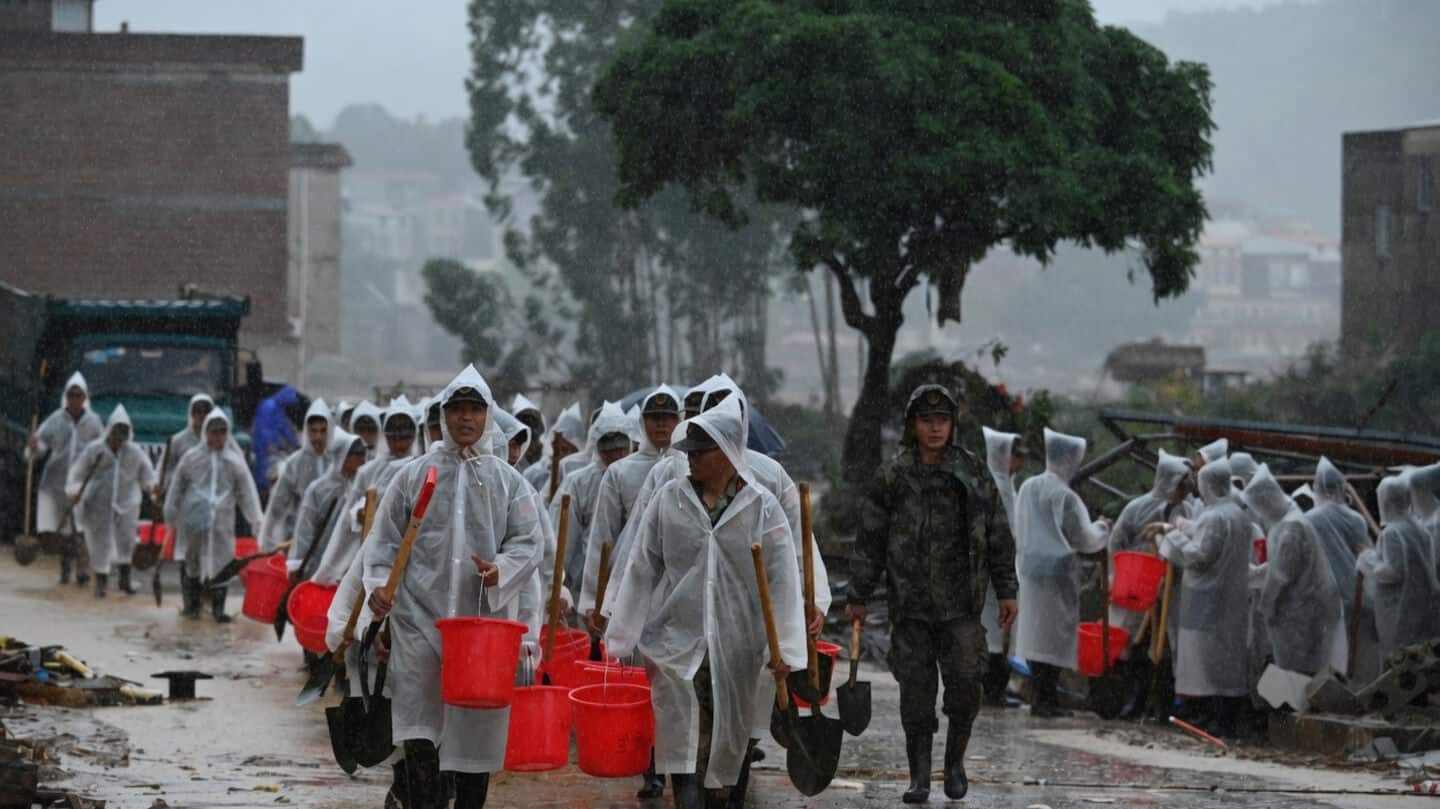 Another powerful storm threatens China after flood kills 39 