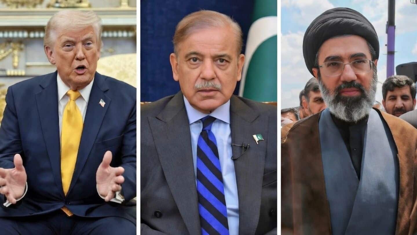 Trump shares Sharif's post offering mediation role on Iran war 