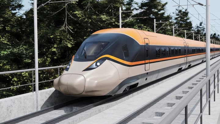 India's first bullet train design unveiled 