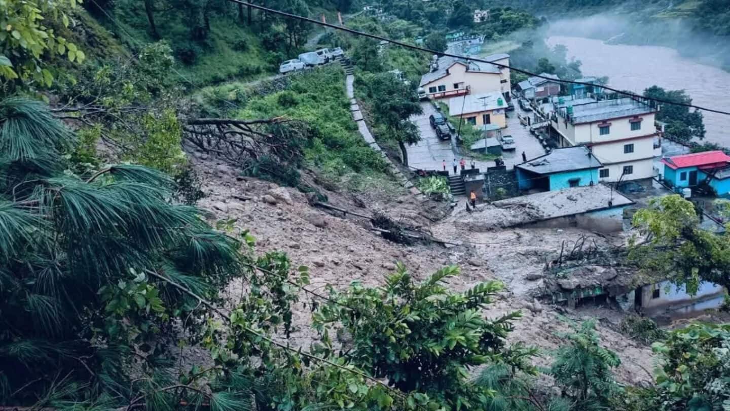 Cloudburst hits Uttarakhand's Chamoli; houses buried, 10 missing 